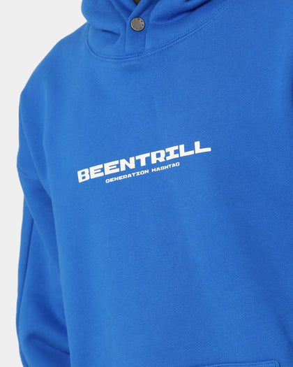 BEENTRILL Nu Logo Hoodie Cobalt Blue