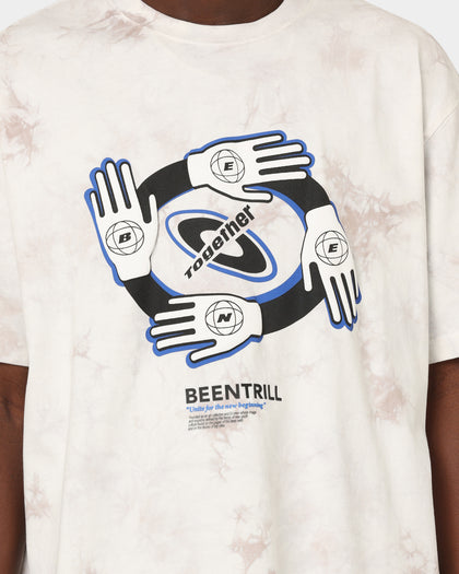 BEENTRILL Together Tie Dye T-Shirt Tie Dye Grey