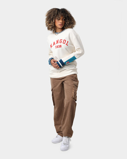 Kangol Retro Crewneck Beige