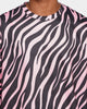 XXIII Nasiim Zebra Crewneck Pink/Black