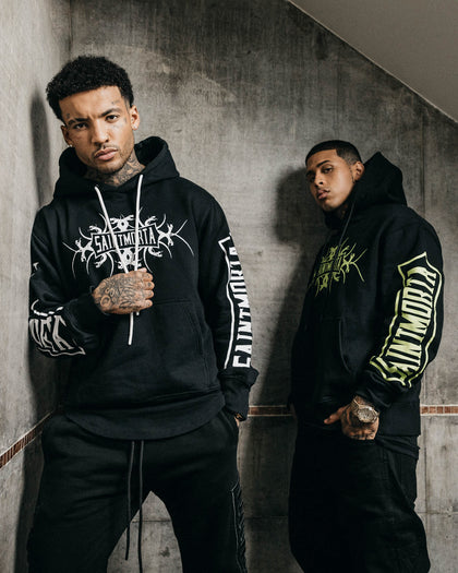 Saint Morta Venom Hoodie Black/White