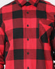 Saint Morta Checks Flannel Shirt Black/Red