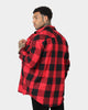 Saint Morta Checks Flannel Shirt Black/Red