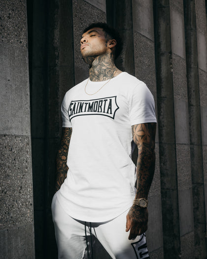 Saint Morta Ceremony El Duplo T-Shirt White/Black