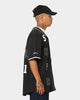 Supreme X Mitchell & Ness Patch Baseball Jersey Black