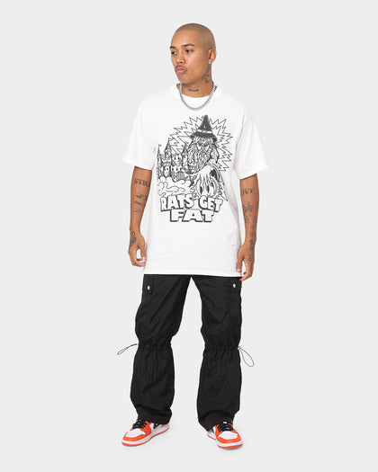 Rats Get Fat Wild Wizard T-Shirt White