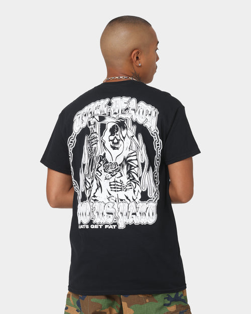 Rats Get Fat Till Death T-Shirt Black