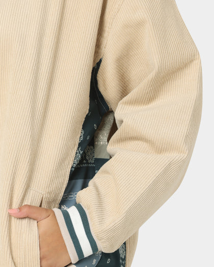 XXIII Hellekin Cord Bomber Jacket Cream