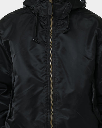 Supreme Hooded MA-1 Jacket Black
