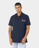 Carre Volle Rose Short Sleeve Polo Navy