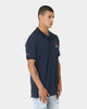 Carre Volle Rose Short Sleeve Polo Navy