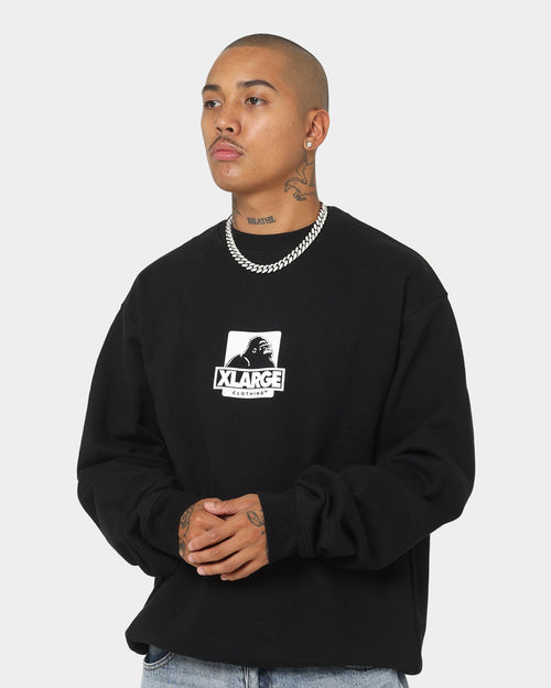 XLARGE 91 Crewneck Black/White