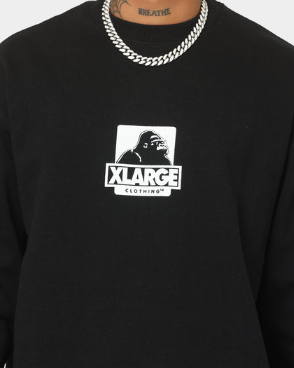 XLARGE 91 Crewneck Black/White