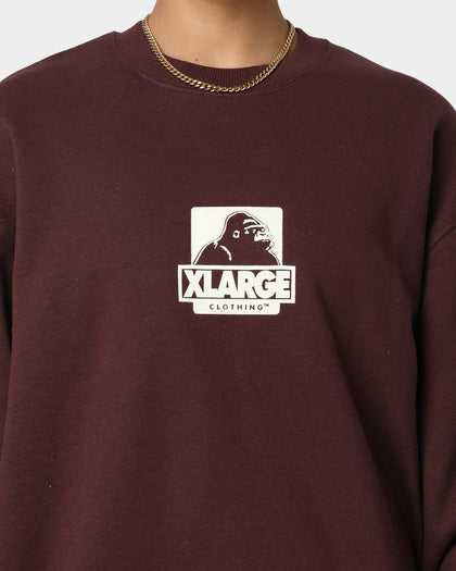 XLARGE 91 Crewneck Chocolate/Cream
