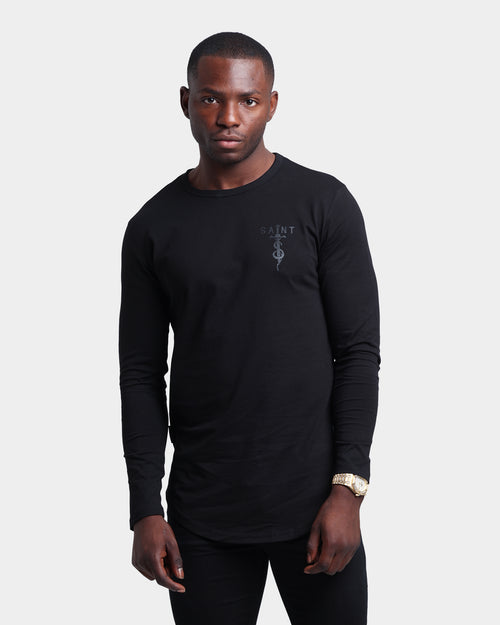 Saint Morta Daggers El Duplo Long Sleeve T-Shirt Black