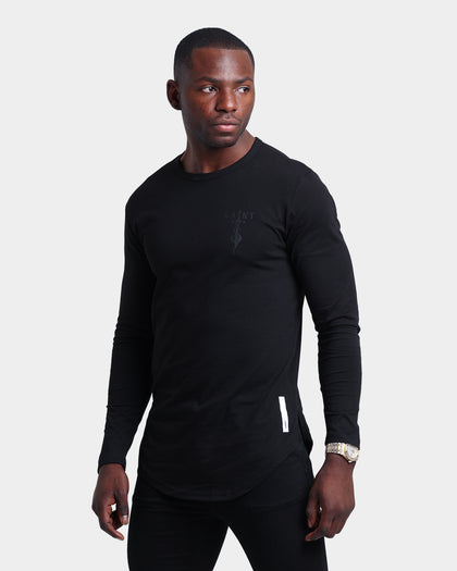 Saint Morta Daggers El Duplo Long Sleeve T-Shirt Black