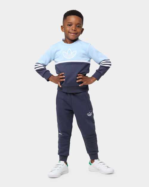 Adidas Kids' Sport Crew Set Clear Sky