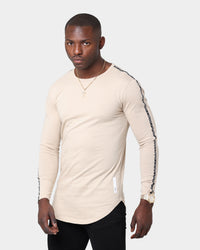 Saint Morta Rev Tape El Duplo Long Sleeve T-Shirt Stone/Black