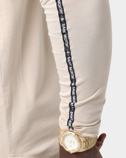 Saint Morta Rev Tape El Duplo Long Sleeve T-Shirt Stone/Black