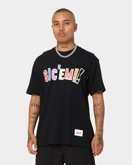 Supreme X WTAPS Sic Em T-Shirt Black