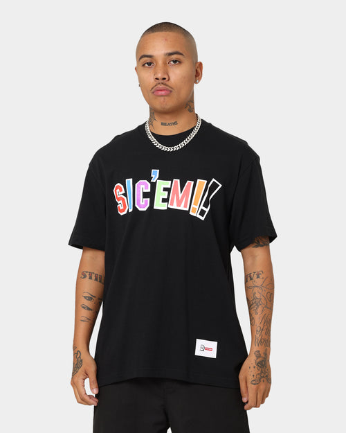 Supreme X WTAPS Sic Em T-Shirt Black