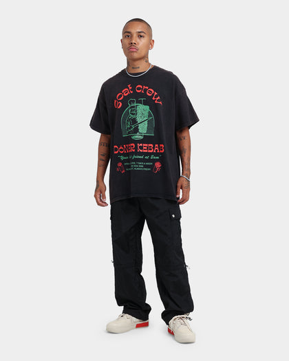 Goat Crew Kebab Shop Vintage T-Shirt Black Wash