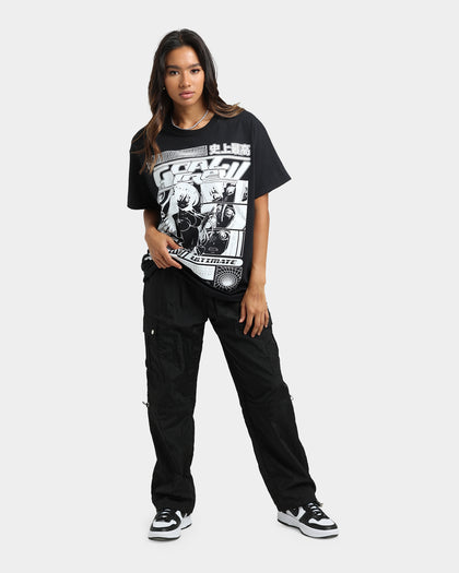 Goat Crew Original Anime Vintage T-Shirt Off Black