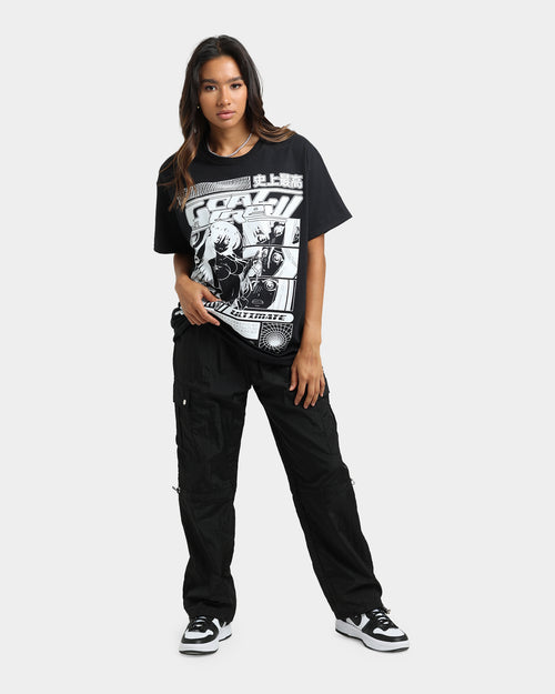 Goat Crew Original Anime Vintage T-Shirt Off Black