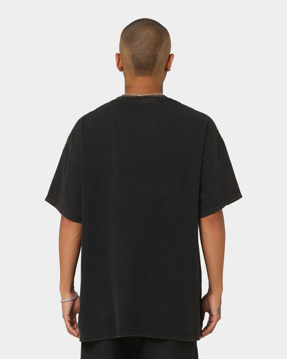 Goat Crew World Peace Vintage T-Shirt Black Wash