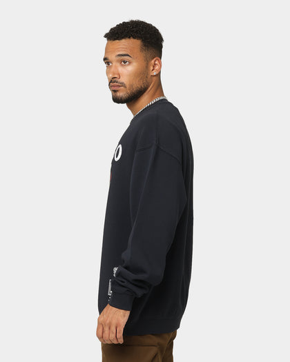 Mitchell & Ness Chicago Bulls Vintage HWC Big LC Crewneck Faded Black