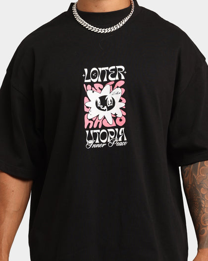 Loiter Inner Peace T-Shirt Black