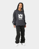 Loiter Utopia Fleur Crewneck Charcoal