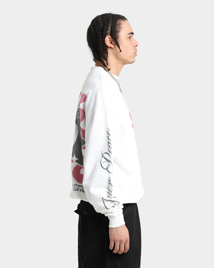 Loiter Utopia Fleur Crewneck Off White