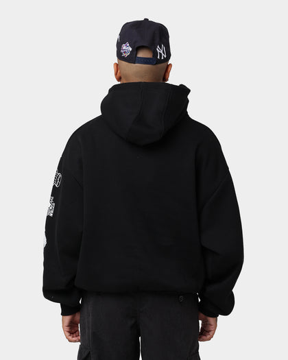 New Era New York Yankees Oversized Hoodie Black/White