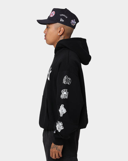 New Era New York Yankees Oversized Hoodie Black/White