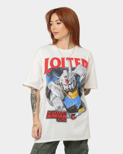 Loiter X Gundam Gundam Vintage T-Shirt Off White