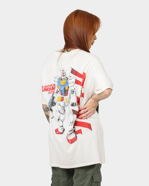 Loiter X Gundam Gundam Vintage T-Shirt Off White