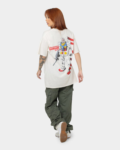 Loiter X Gundam Gundam Vintage T-Shirt Off White