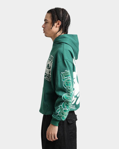 Loiter Fleur Hoodie Green