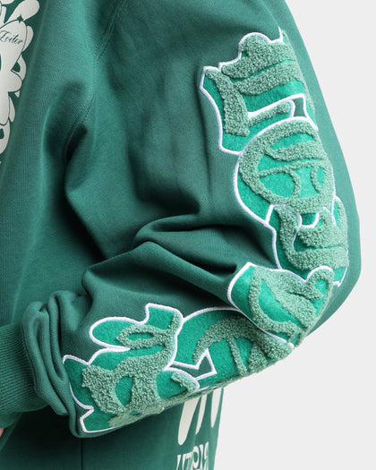 Loiter Fleur Hoodie Green