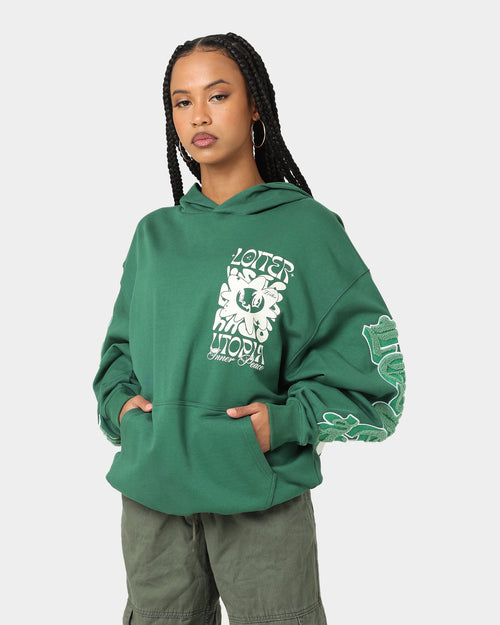 Loiter Fleur Hoodie Green