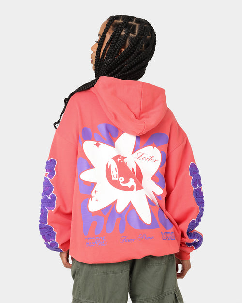 Loiter Fleur Hoodie Pink