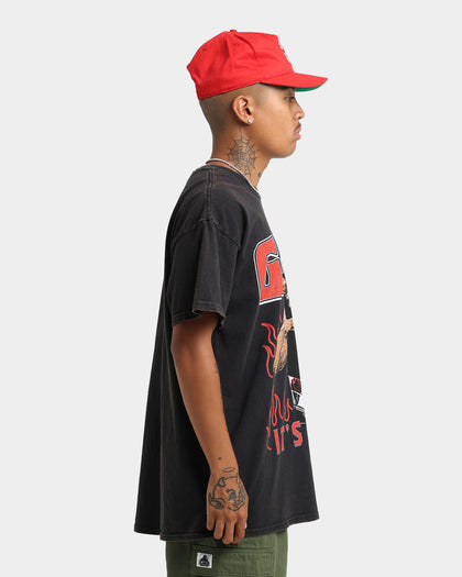 Goat Crew It's Time Vintage T-Shirt Black Wash