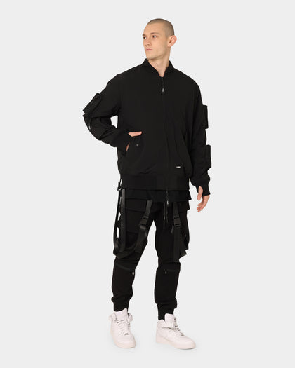 The Anti Order Glasnost Bomber Jacket Black/Bone