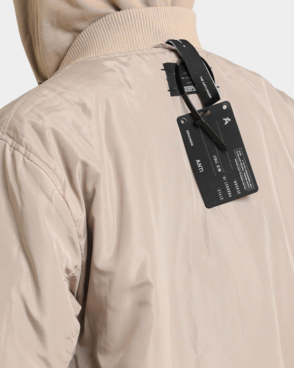 The Anti Order Glasnost Bomber Jacket Black/Bone