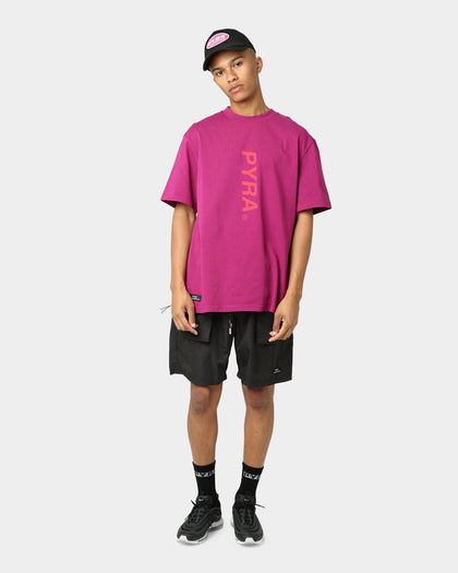 Pyra Antic Logo T-Shirt Magenta