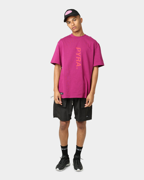 Pyra Antic Logo T-Shirt Magenta