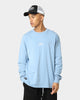 Pyra Stacked Logo Long Sleeve T-Shirt Blue Fog