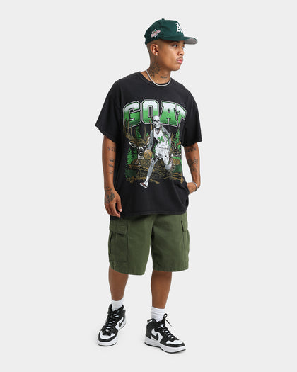 Goat Crew Buck Hunter Vintage T-Shirt Black Wash