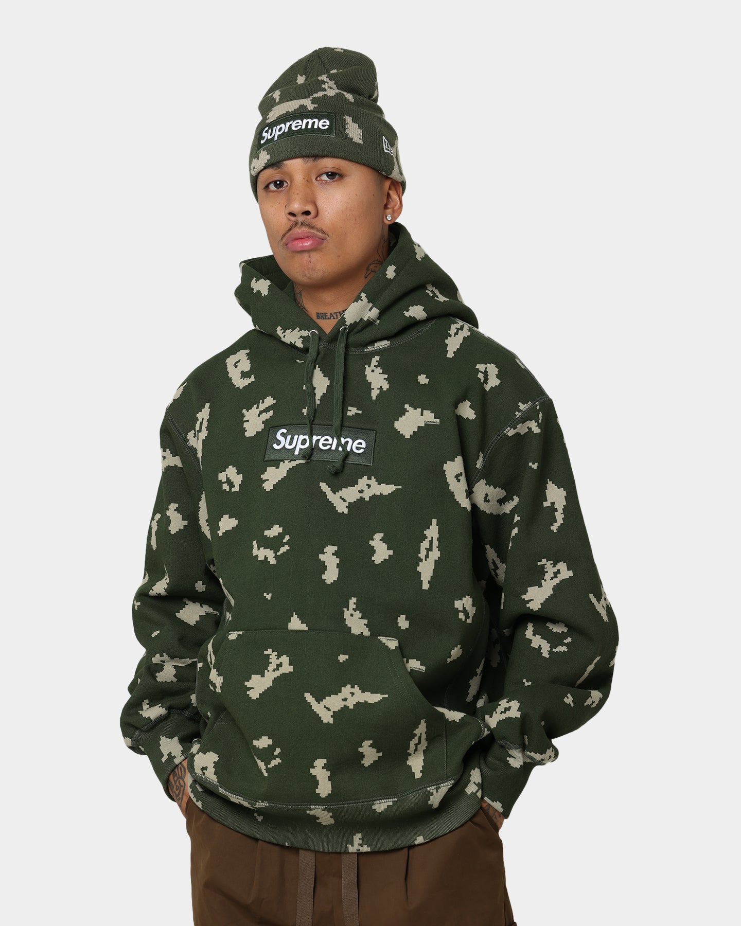 トップス supreme boxlogo hooded camo S Supreme Box Logo Hooded Sweatshirt Camo | Culture Kings
